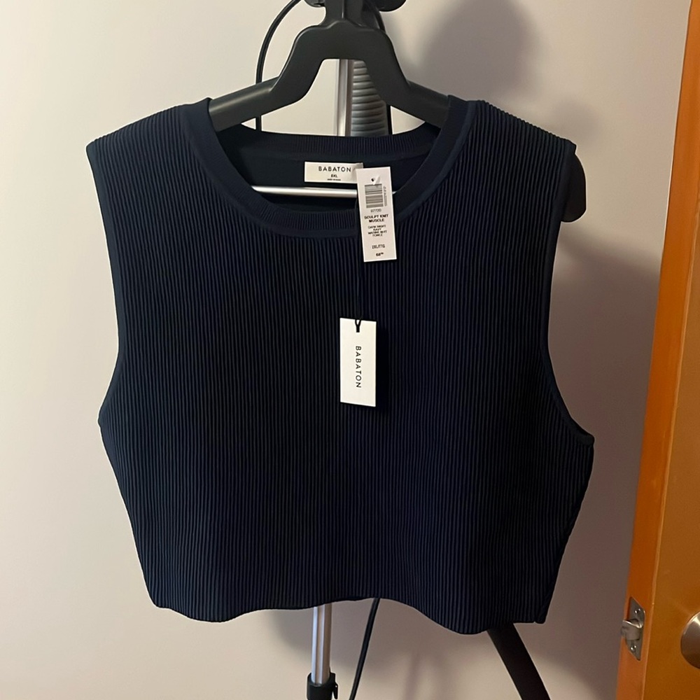 Aritzia Bavaro Sculpt Knit Muscle Tank